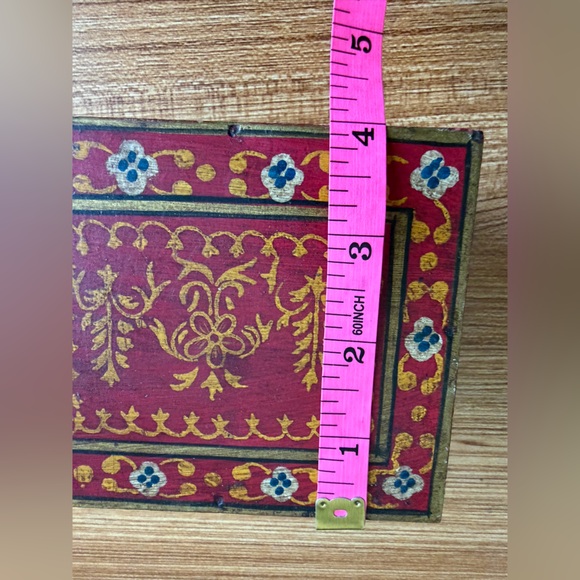 Cost Plus World Market Shekhawati Painted Box - Picture 8 of 9